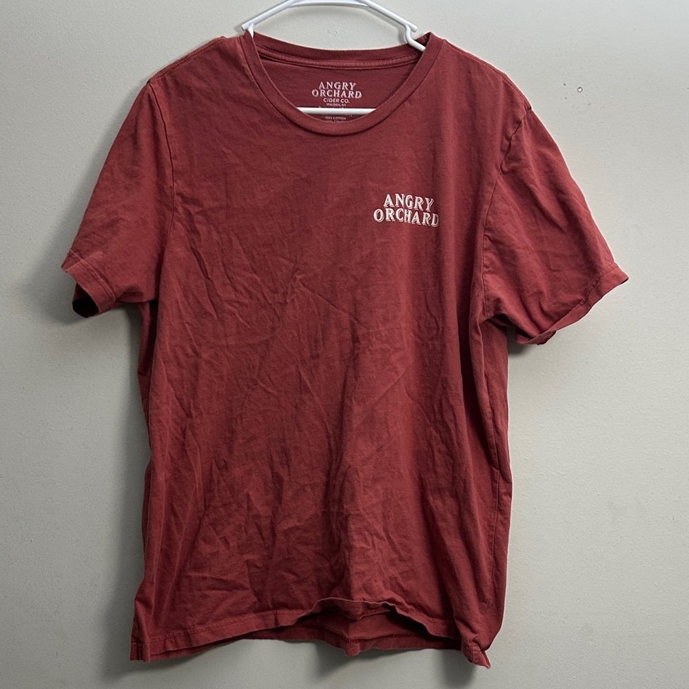 Men's Red Short Sleeve Tee